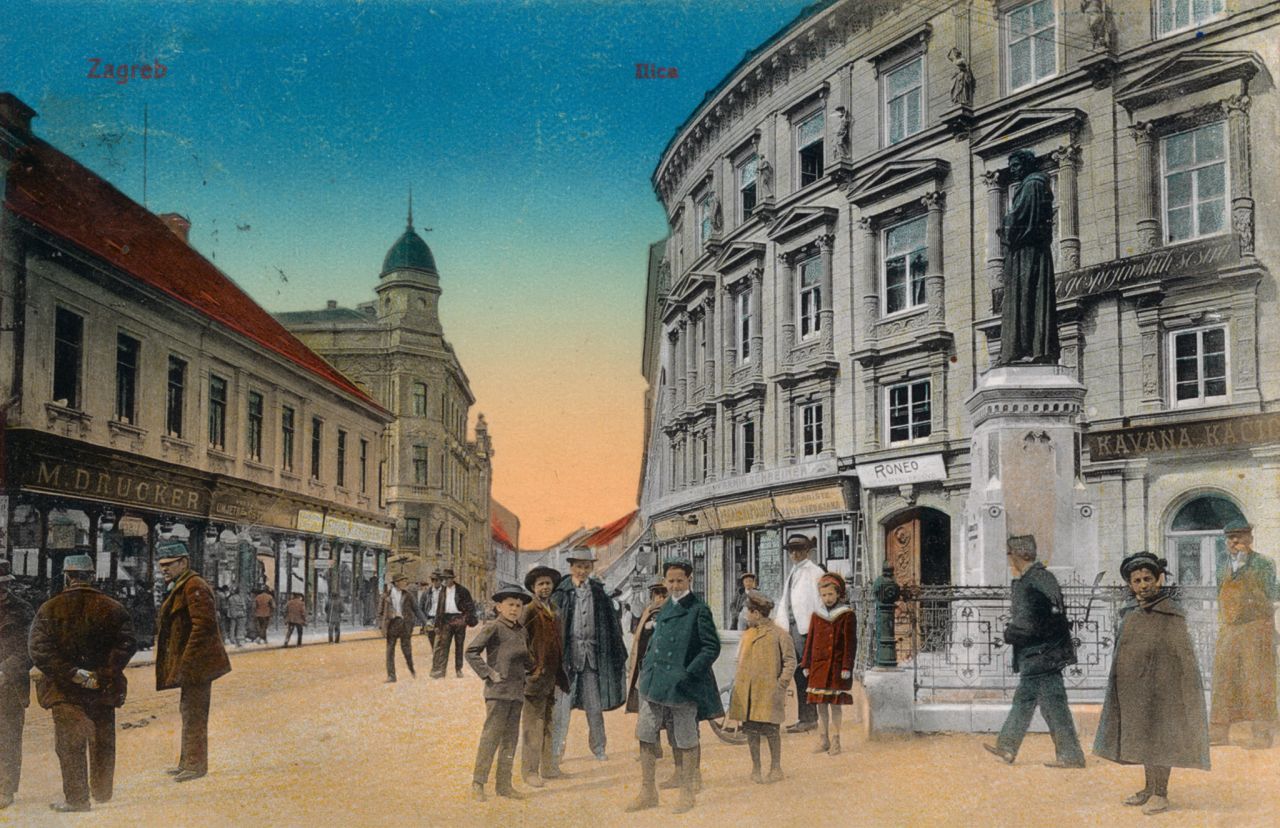 Ilica oko 1910. godine B